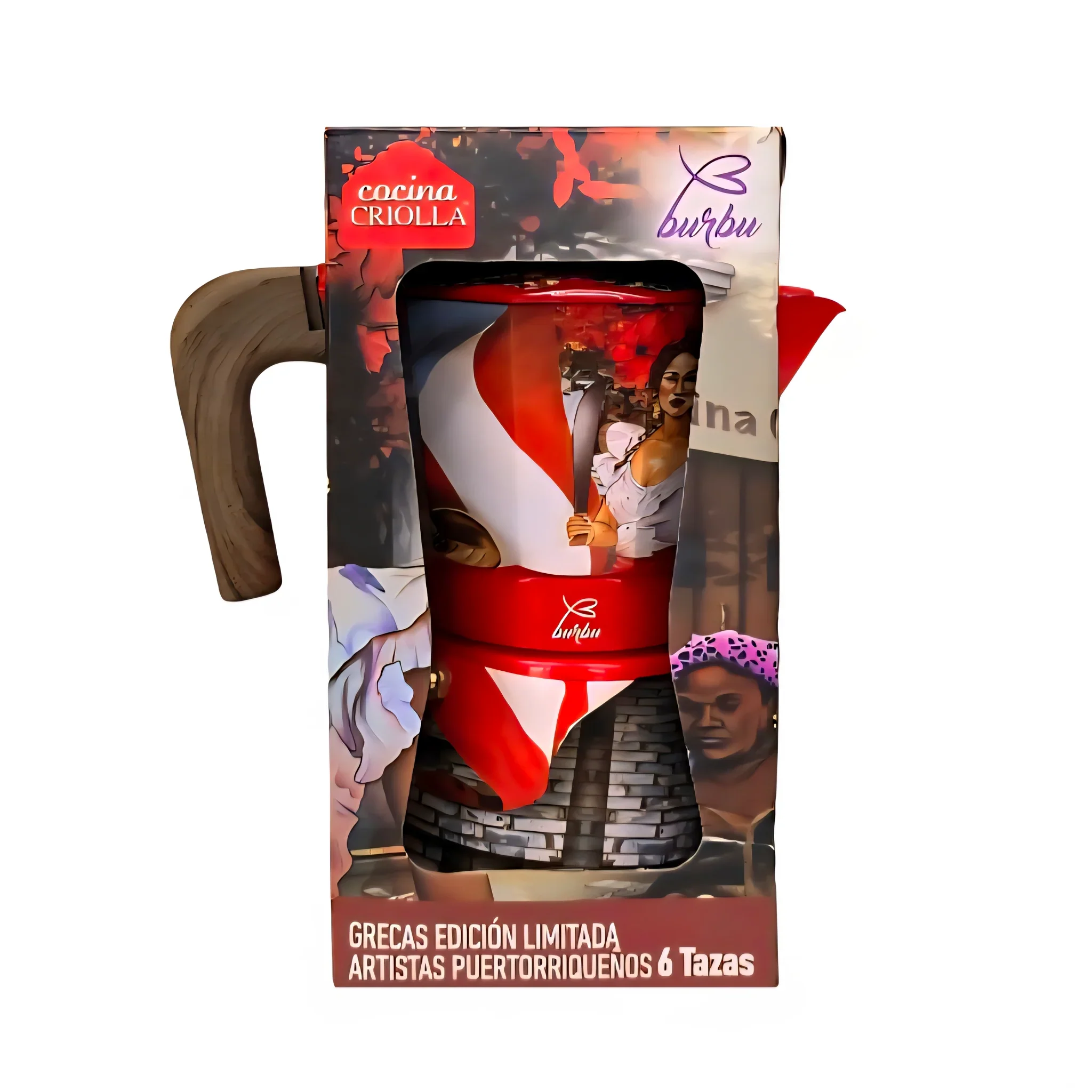 Angelique "La Burbu" Limited Edition - Coffee Pot (Greca) - Image 4