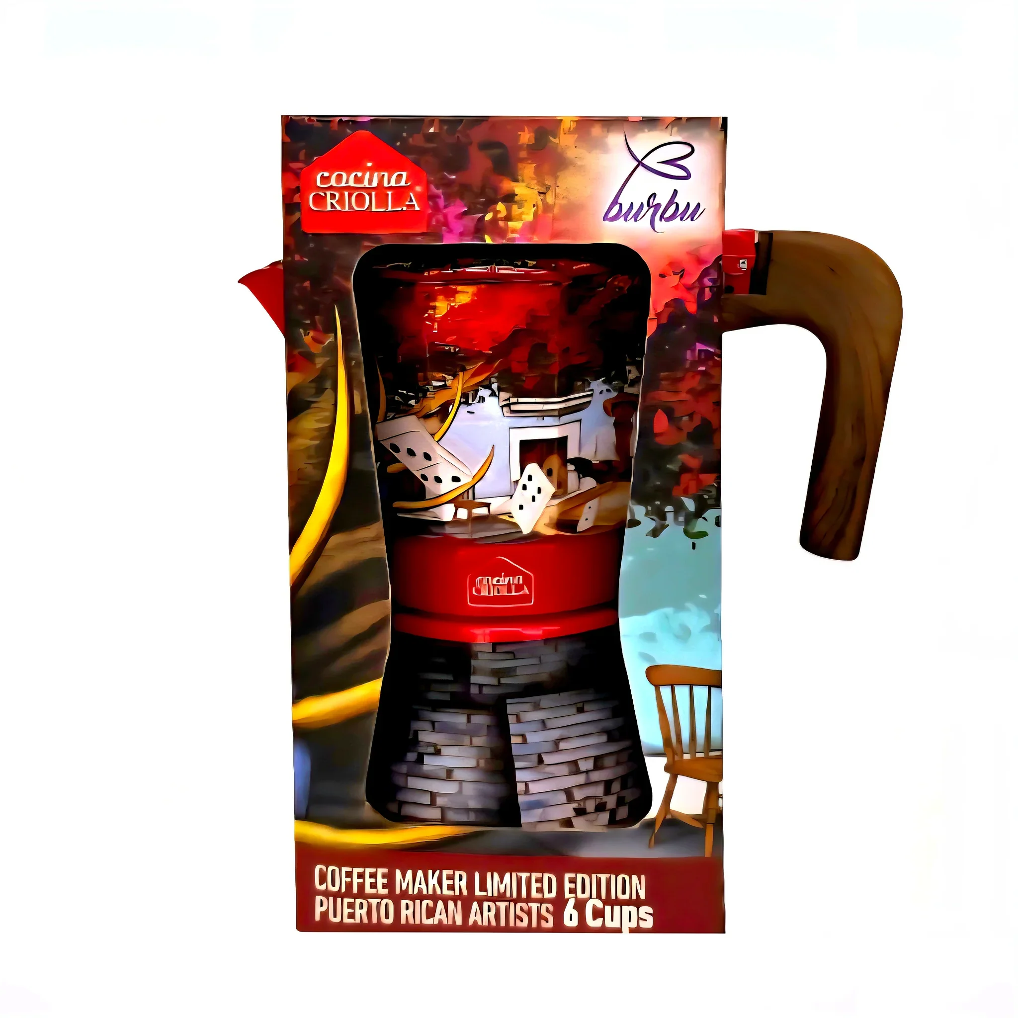 Angelique "La Burbu" Limited Edition - Coffee Pot (Greca) - Image 5