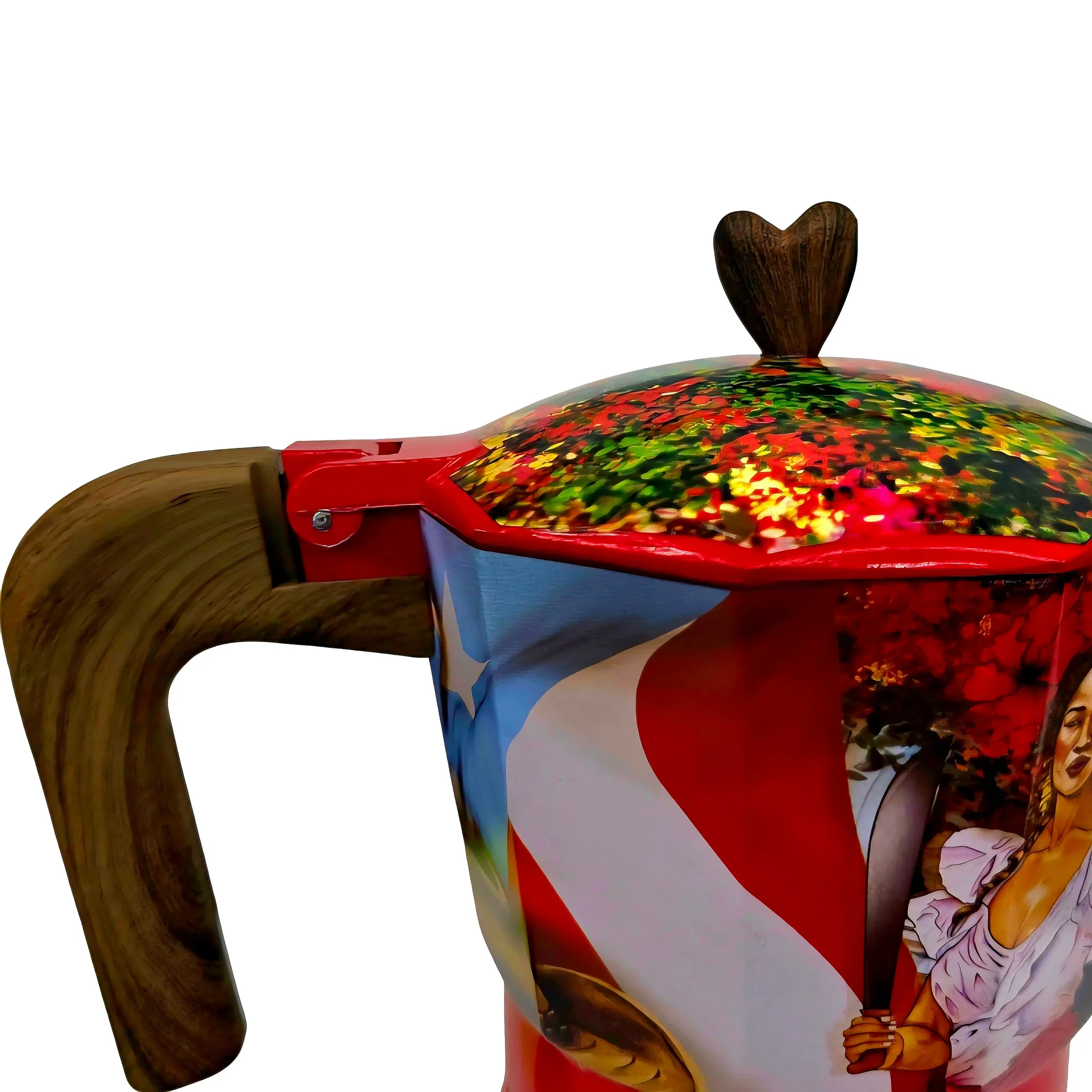 Angelique "La Burbu" Limited Edition - Coffee Pot (Greca) - Image 6