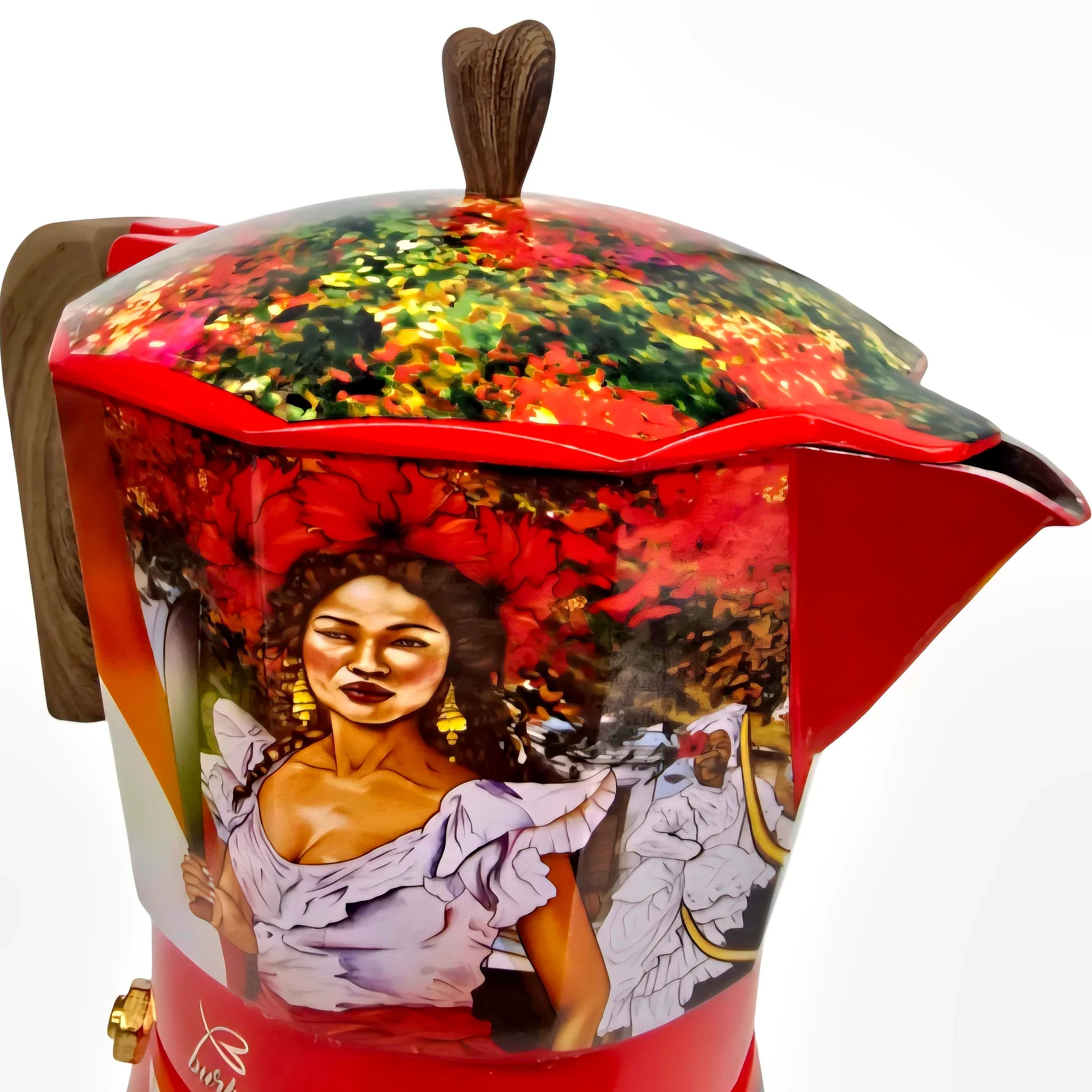 Angelique "La Burbu" Limited Edition - Coffee Pot (Greca) - Image 9