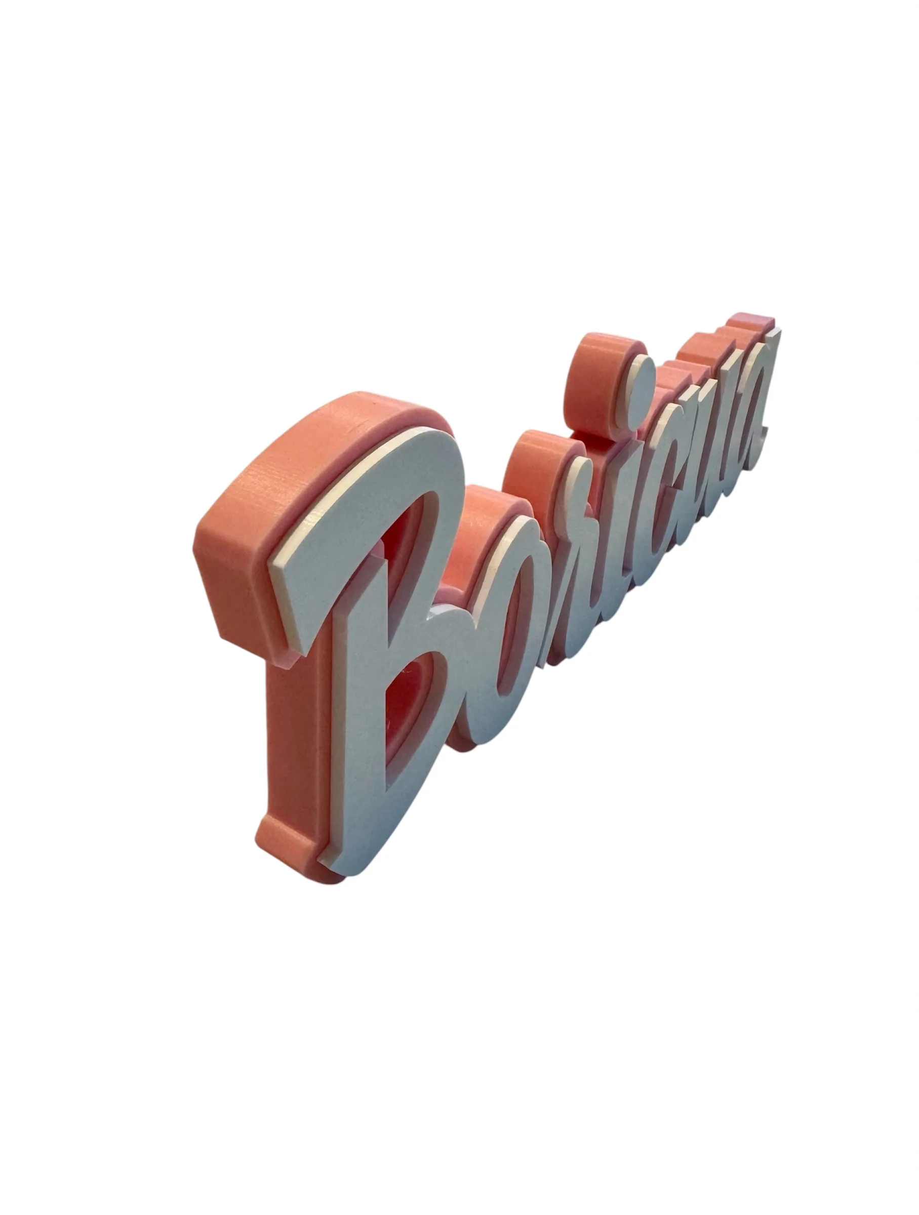 Boricua Desk Sign 🇵🇷 | Puerto Rican Pride Decor | 3D Printed Home & Office Display - Image 3