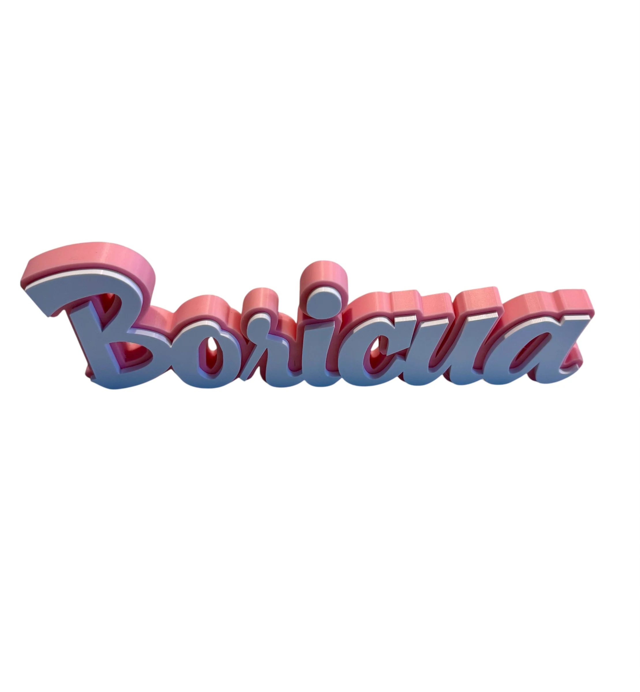 Boricua Desk Sign 🇵🇷 | Puerto Rican Pride Decor | 3D Printed Home & Office Display - Image 5