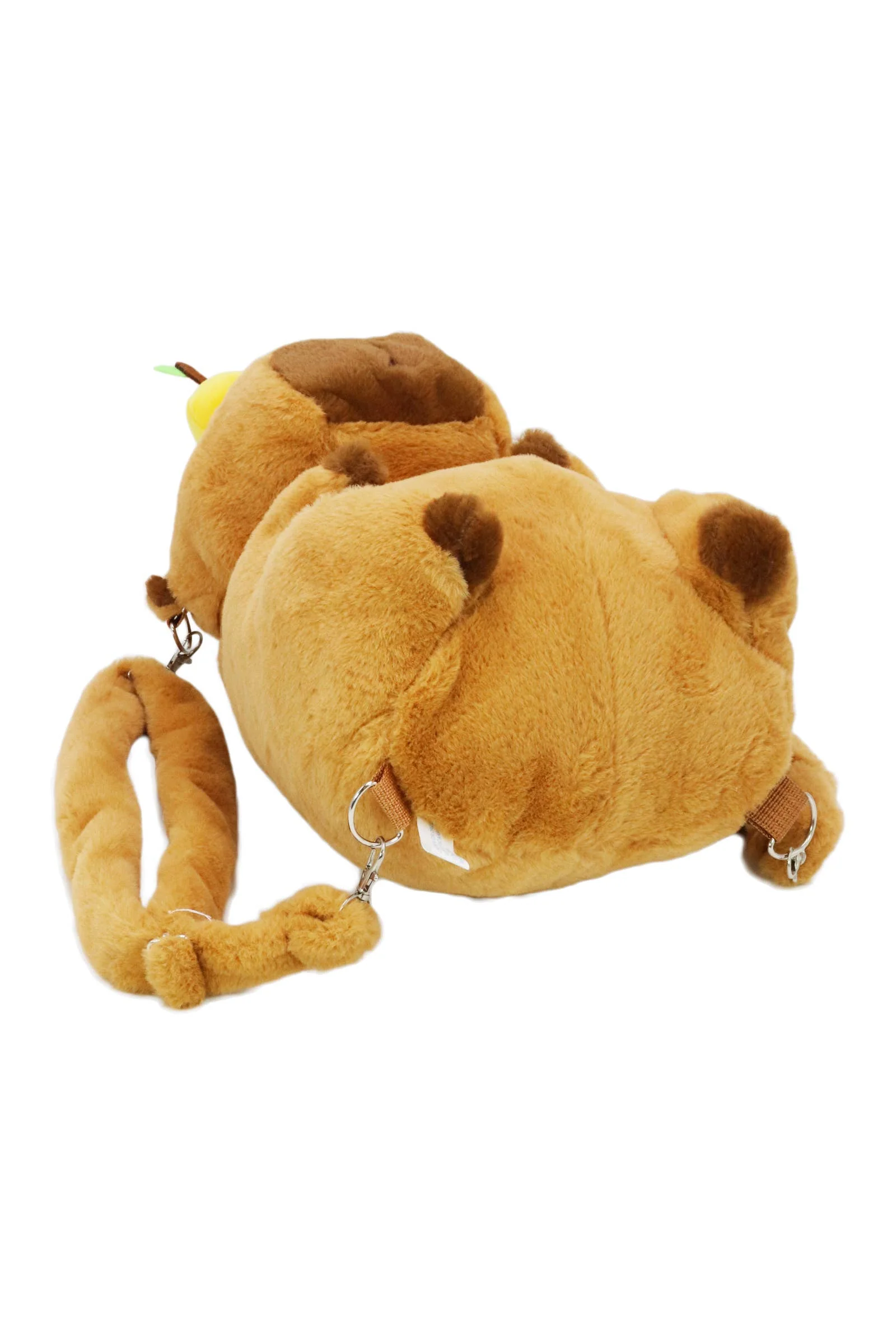 Capybara Fuzzy Faux Fur Backpack - Image 10