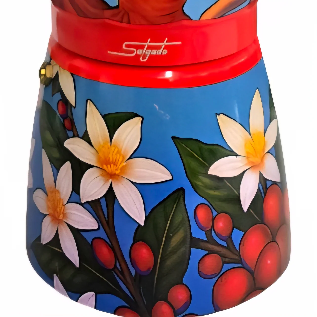 Cocina Criolla 12 Cups Moka Pots (Greca) - "Los Bailadores" by Juan Salgado - Image 5