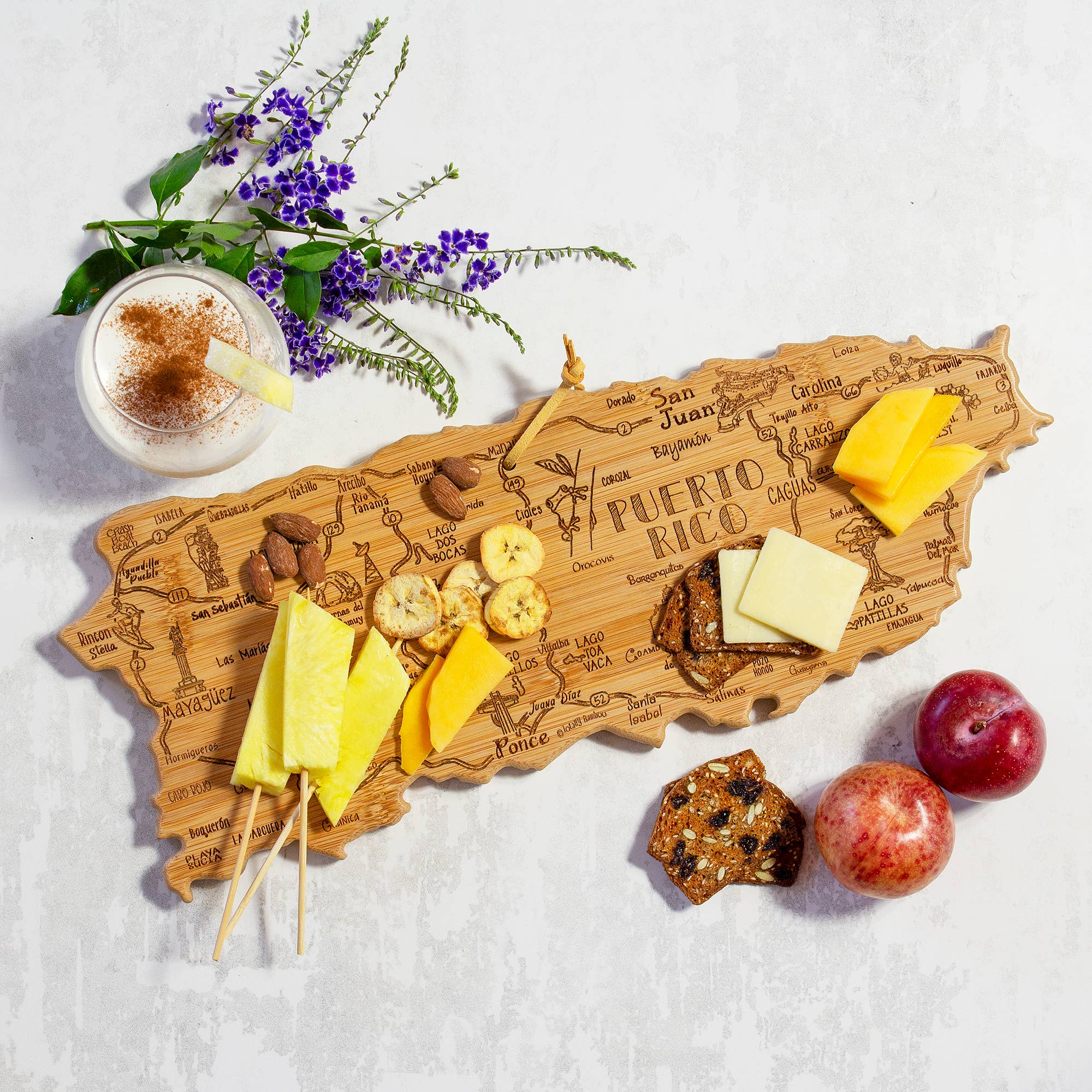 Puerto Rico Cutting Board