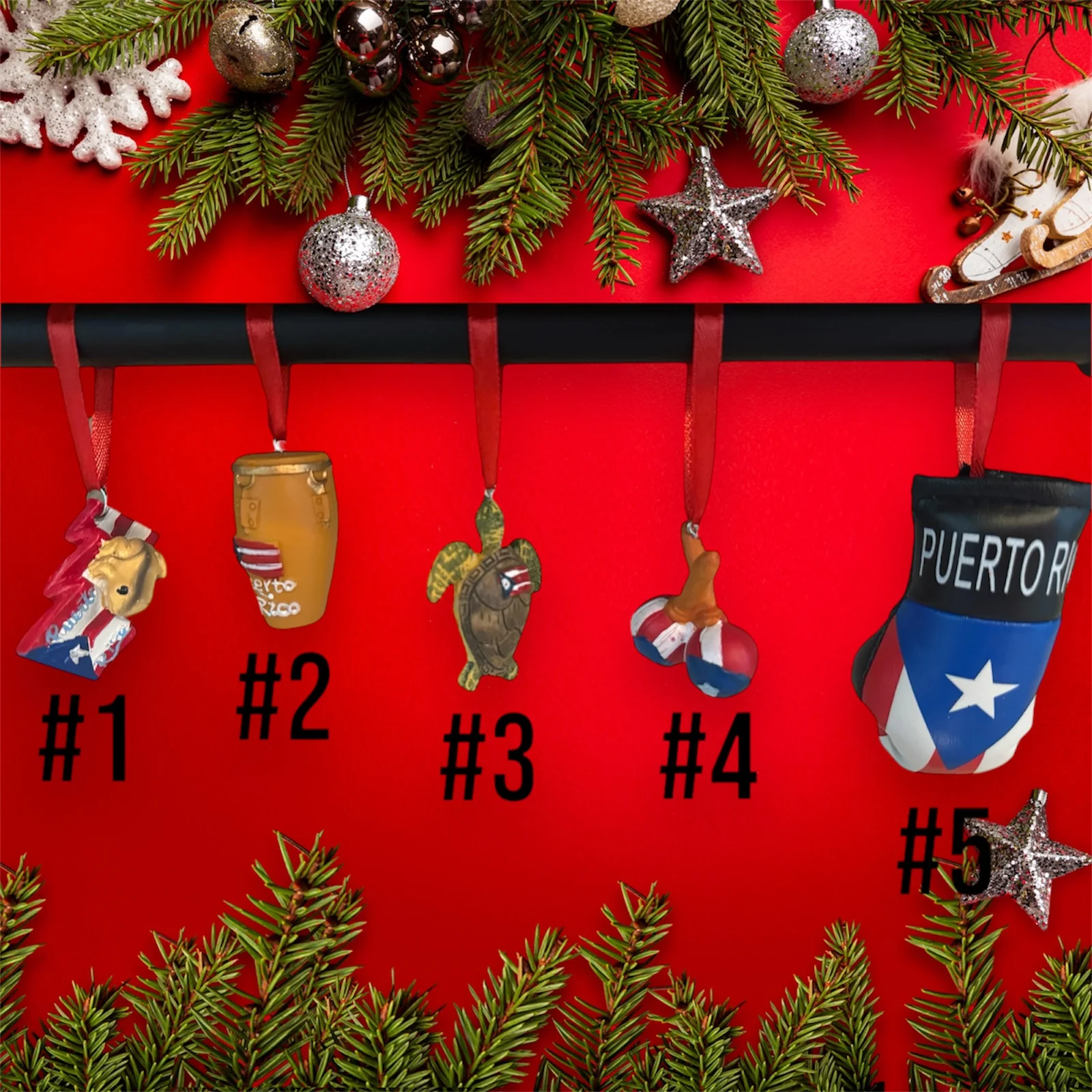 Puerto Rico Christmas Ornaments - Image 6