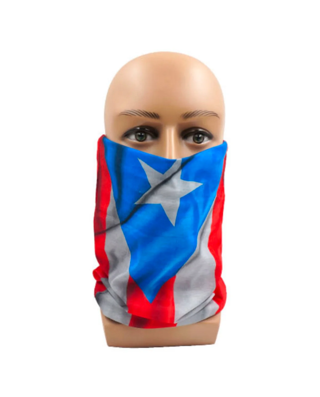 Unisex Puerto Rico Flag Neck Gaiter - Image 5