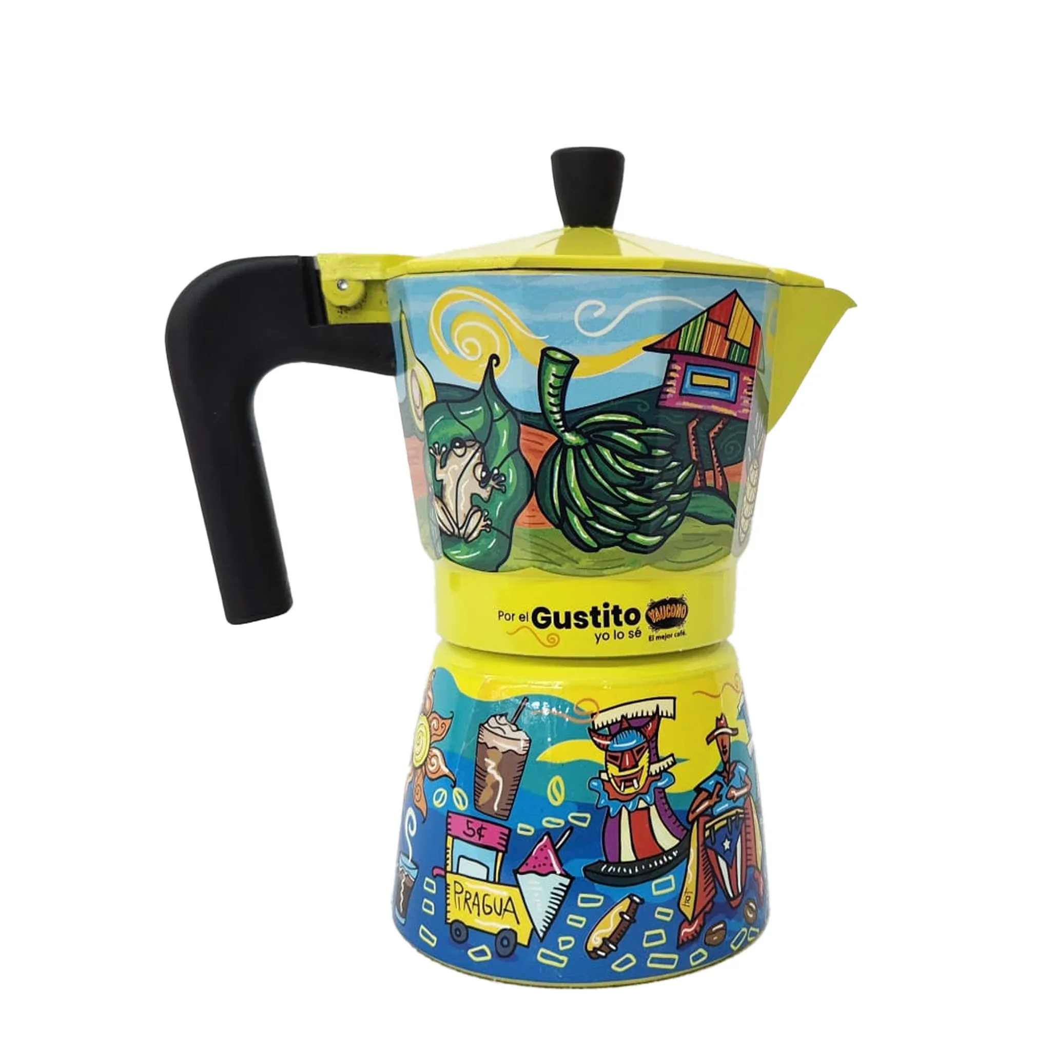 Yaucono - Coffee Pot (Greca) & a FREE 8 oz Yaucono Coffee - Limited Edition - Image 4