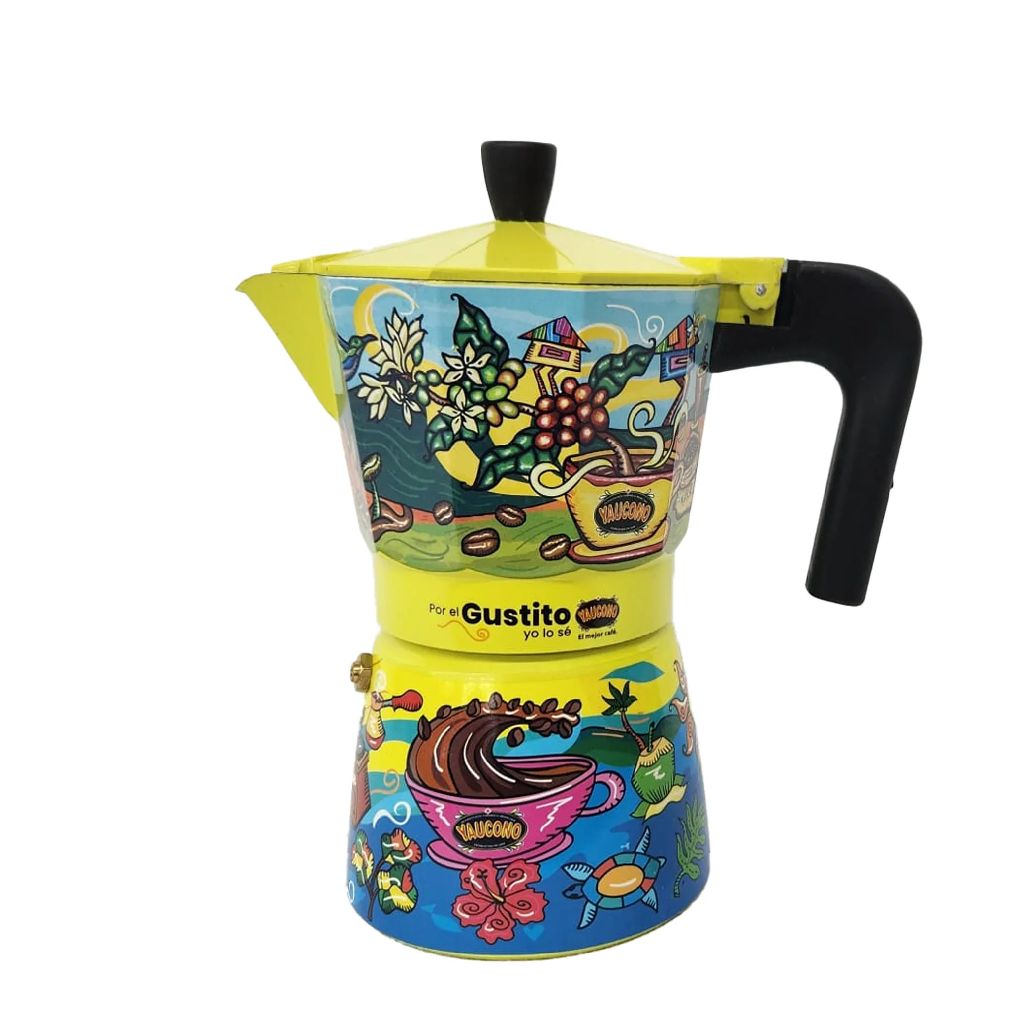 Yaucono - Coffee Pot (Greca) & a FREE 8 oz Yaucono Coffee - Limited Edition - Image 6